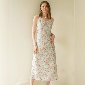 Rosie Posie Serene Bloom Maxi Dress NWT size medium